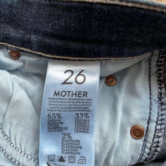 Mother Rascal Jeans Here Kitty Kitty Size 26 - Picture 7 of 7